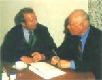 Alfred Hegny und Lutz Radtke