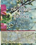 Die Blütenzeit der Blüten