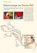 Selbstmassage per Gecko-Ball