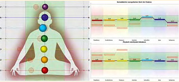 Chakra-Analyse per EPC-Kirliankamera