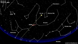 Komet Ison Ende Dezember