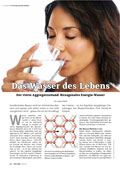 Das Wassers des LebensDer vierter Aggregatzustand: Hexagonales Energie-Wasser